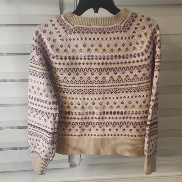 Cynthia Rowley Womens Fair Isle Cardigan Sweater Size S - Picture 5 of 5